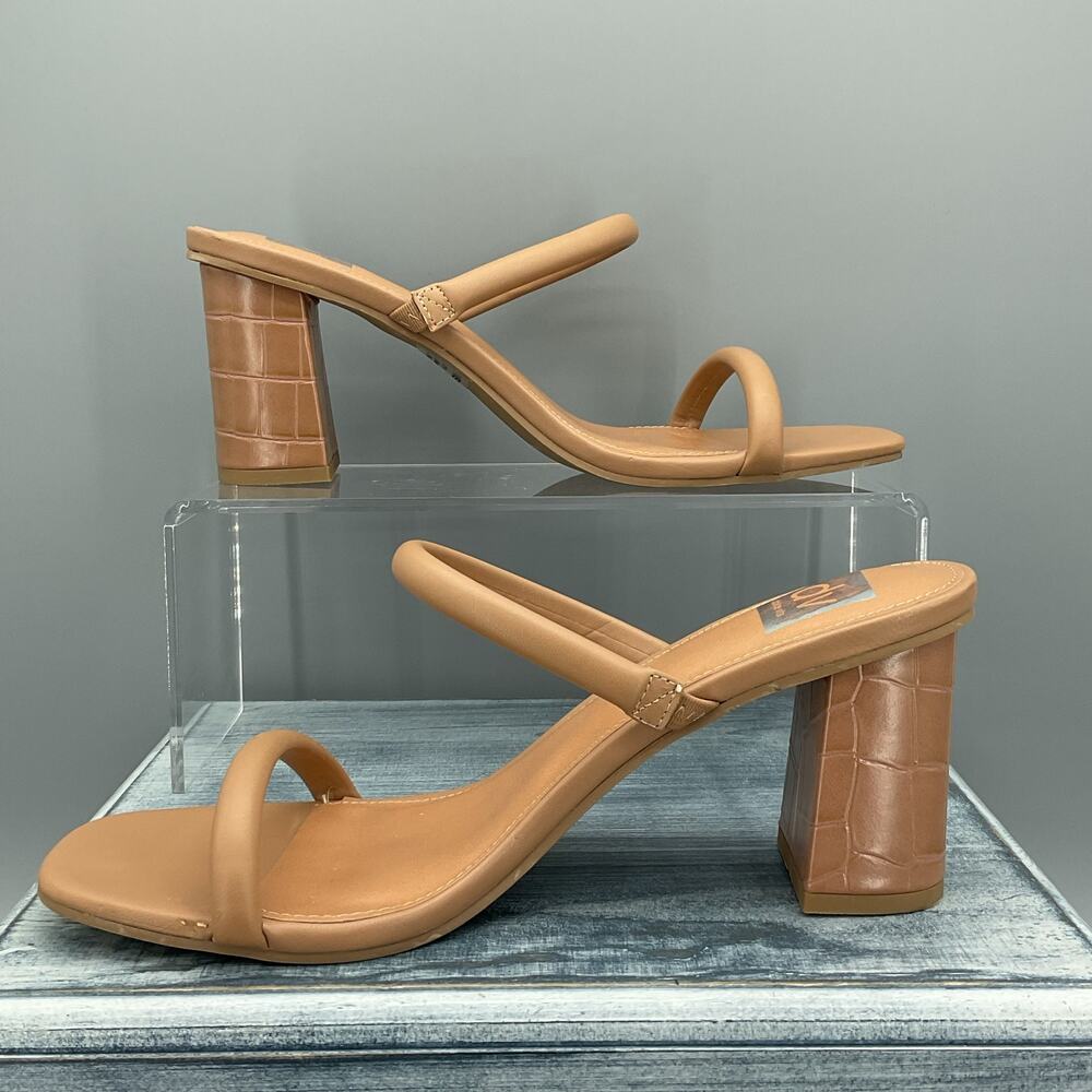 NEW Dolce Vita Women’s Halsty Dress Sandals Tan Size 10M - Picture 2 of 10